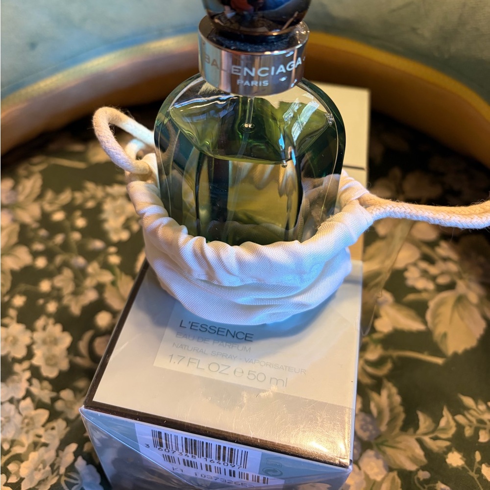 Balenciaga L'Essence with pouch, in box, lightly used. Stunning bottle.